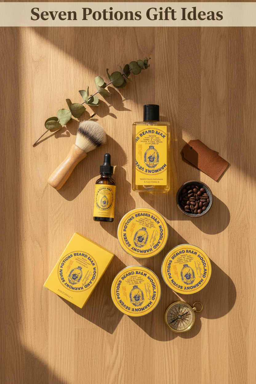 Seven Potions Gifts for Men: Best Beard & Hair Picks