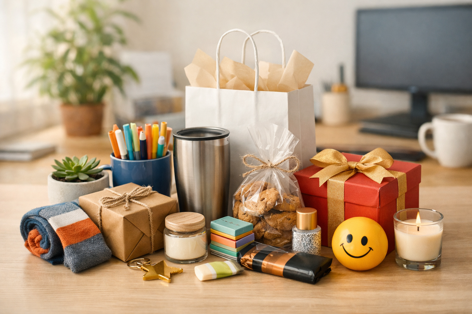 Cómo Elegí Regalos para Compañeros que Apenas Conozco