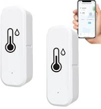 Sensor inalámbrico de temperatura y humedad con alerta de notificación de aplicación remota para bodega de vino de invernadero
