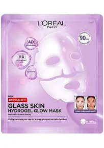 L'Oréal Revitalift Glass Skin Mascarilla Hidrogel