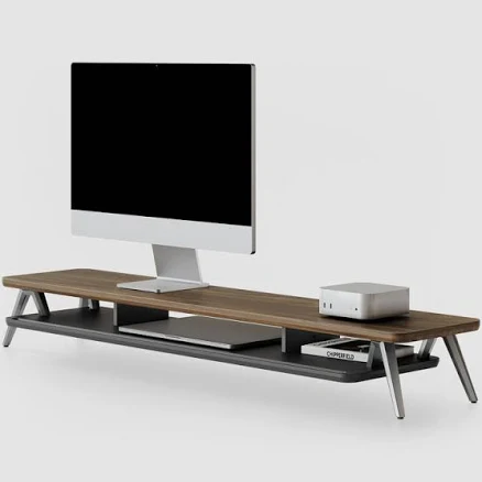 FENGE Ergonomic Desk Shelf with Storage