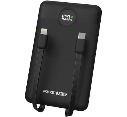 Pocket Juice Force 10,000mAh Portable Charger
