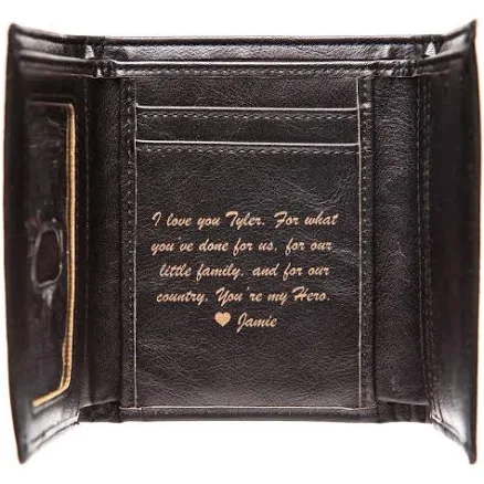 Personalized Trifold Wallet