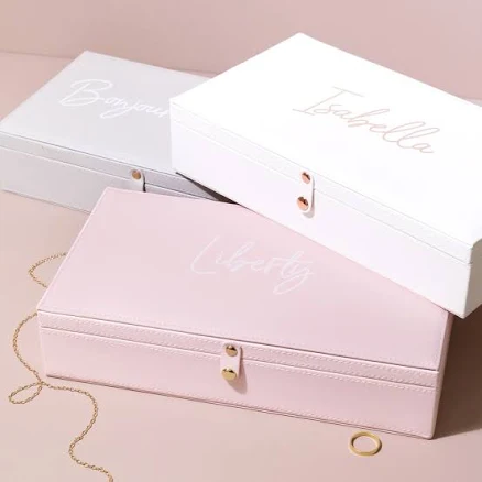 Lisa Angel Homeware Collection Personalized Large Jewellery Box