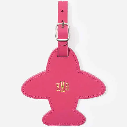 Monogrammed Luggage Tag