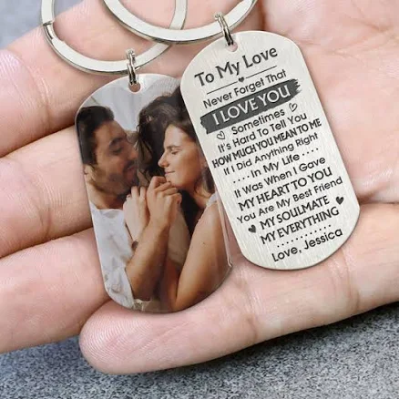 Personalized Photo Keychain
