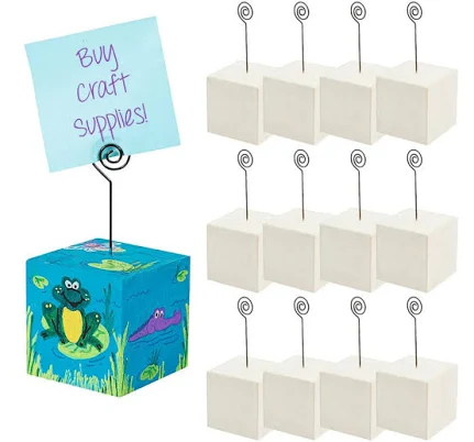 Do It Yourself Wood Photo Block Craft Kits