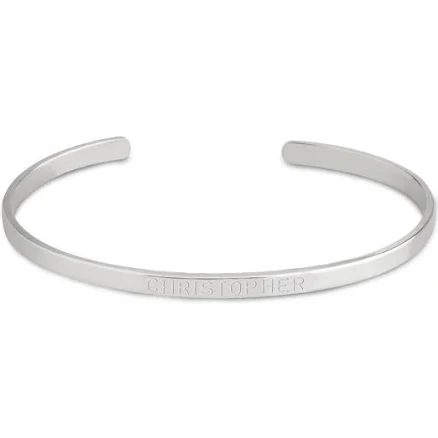 oNecklace Engraved Name Bracelet For Men