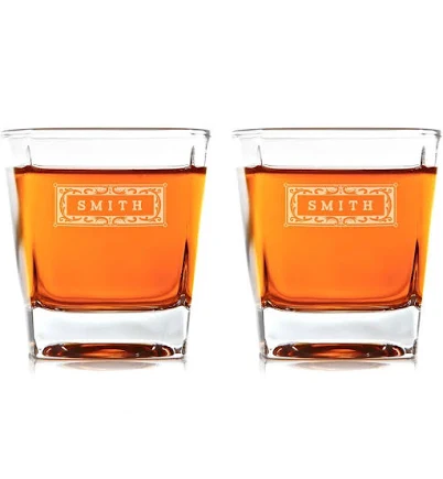 Personalized Whiskey Glass Set
