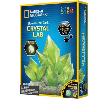 National Geographic Glow-in-the-Dark Crystal Growing Lab