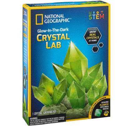 National Geographic Glow-In-The-Dark Crystal Lab