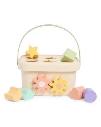 Pearhead Shape Sorter Bucket Toy
