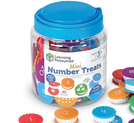 Learning Resources Mini Number Cookies