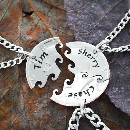Interlocking Puzzle Necklace
