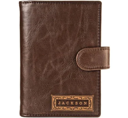 Personalized Pocket Journal Swanky Badger Initials on Front Only