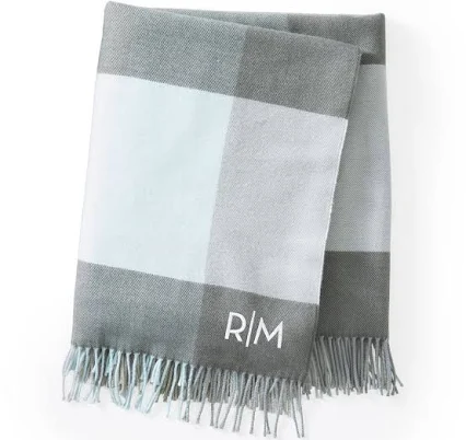 Italian Plaid Throw Blanket