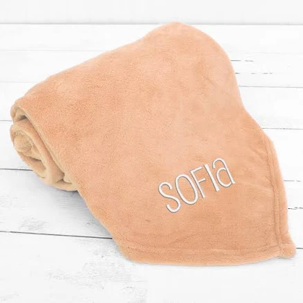 Personalized Plush Fleece Blanket