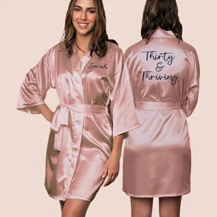 Personalized Bridesmaid Robes for Women & Girls