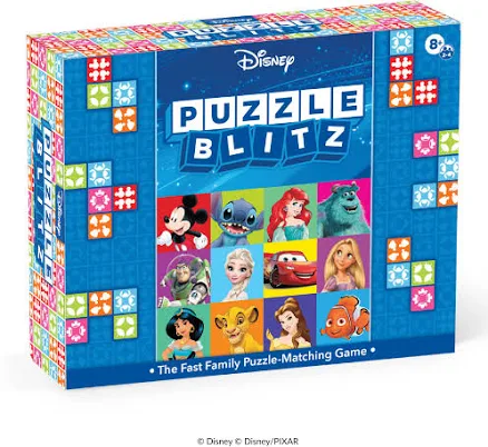 Disney Puzzle Blitz Family Board Game