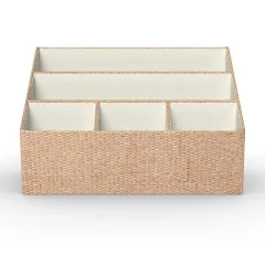 Threshold Woven 5-Slot Desktop Storage Set