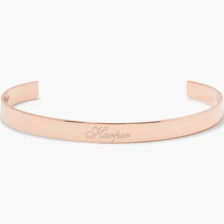 Brook & York Personalized Name Cuff