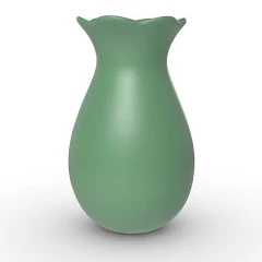 Room Essentials Scalloped Ceramic Vase