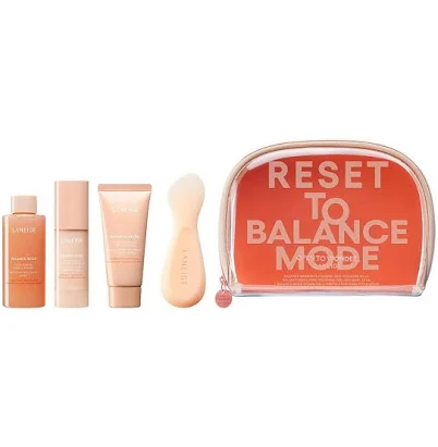 LANEIGE Reset to Balance Mode Kit Routine Set for Oily Skin and Pore + Shine Control