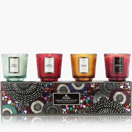 Voluspa Best Sellers Pedestal Set