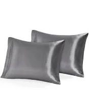 Bare Home Mulberry Silk Pillowcase Set