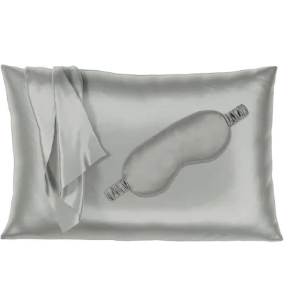 Mulberry Park Silks 22 Momme Silk Pillowcase & Sleep Mask Gift Set