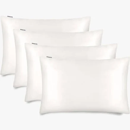 MOMMESILK 100% Mulberry Silk Pillowcase 22 Momme Pure Silk
