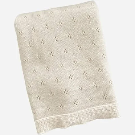 Colored Organics Heirloom Organic Cotton Baby Blanket