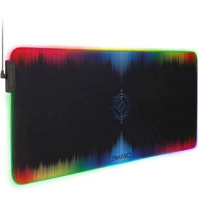 Enhance Pathogen XXL Illuminated Extended Gaming Mouse Pad