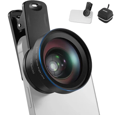 NEEWER LS-60 2-in-1 Wide Angle 2x Macro Phone Lens Kit