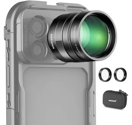 NEEWER LS-79 2X Converter Phone Telephoto Camera Lens