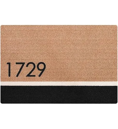 Modern Main Personalized Customized Doormat