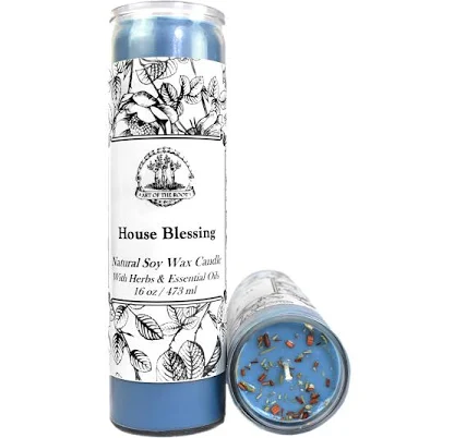 Art of the Root House Blessing 7 Day Ritual Soy Candle