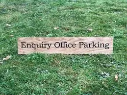 Personalised Oak Engraved Sign, The Studio, Home Engraved Signs, Custom Design, Solid Wood, Lockdown Arms, Country Farm Plaque, Shed/Garage