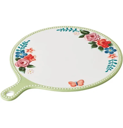 The Pioneer Woman Painted Meadow Ceramic Serving Board