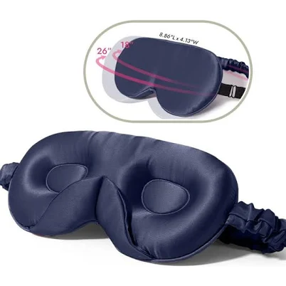 SilkSilky 22 Momme Pure Silk 3D Adjustable Eye Mask