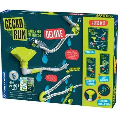 Gecko Run Marble Run Deluxe Starter Set