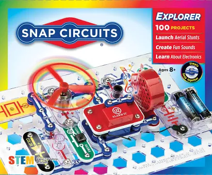 Snap Circuits Jr. SC100 Electronics Explorer Kit