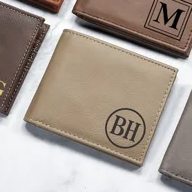 Personalized Engraved Men's Wallet