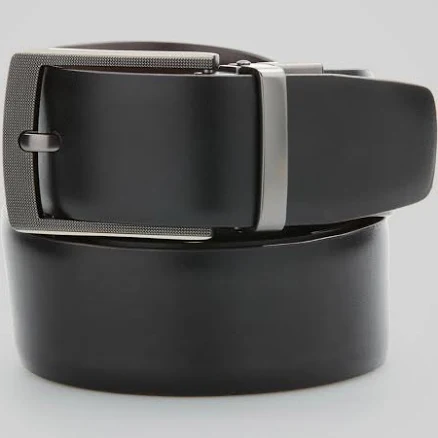Perry Ellis Men's Reversible Leather Belt
