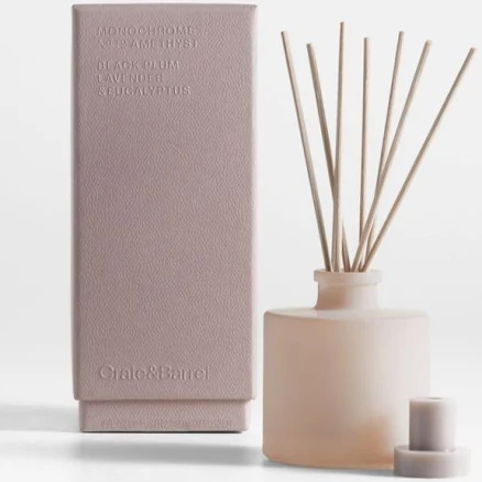 Crate & Barrel Monochrome No. 12 Amethyst Reed Diffuser