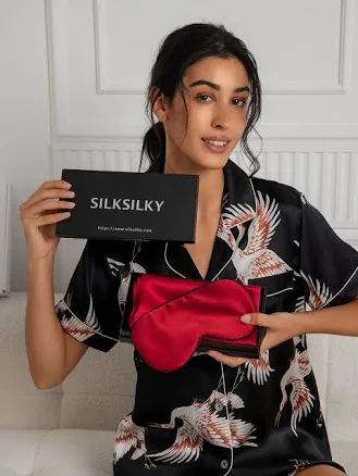 SilkSilky Gift Set Pillowcase & Eye Mask