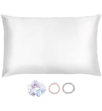 Blissy Pure Sleep Silk Pillowcase & Scrunchie Set