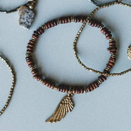 Alyda Boho Three Bird Nest Bracelet Set
