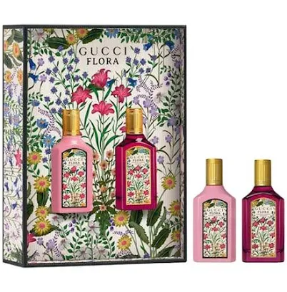 Gucci Mini Duo Floral Gorgeous Gardenia Perfume Gift Set