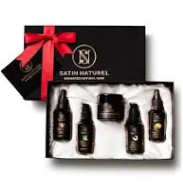 Satin Naturel Bio Anti-Aging Geschenkset Frauen 5x30 ml